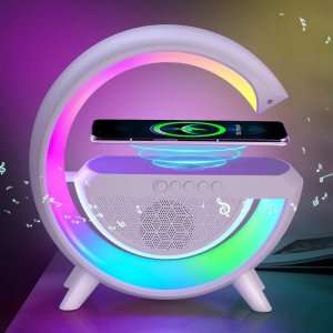 G Shaped Assorted wirelless charging speakers EID