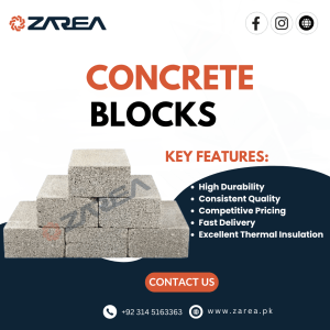 Concrete Blocks Now Available at Zarea Limited