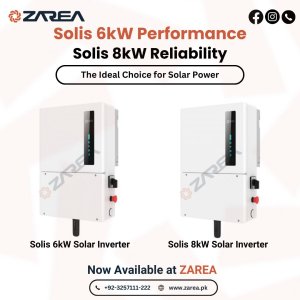 Solis 6kW & 8kW Solar Inverters Available at Zarea