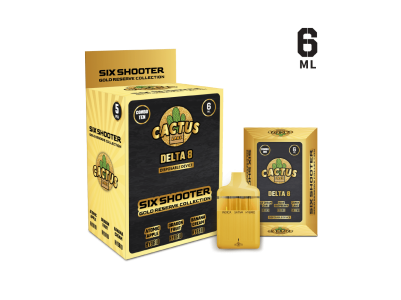 Cactus Labs Six Shooter Gold Disposable Vape
