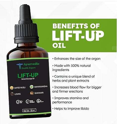 Lift-up Herbal Massage Oil in Vehari – 03358875990