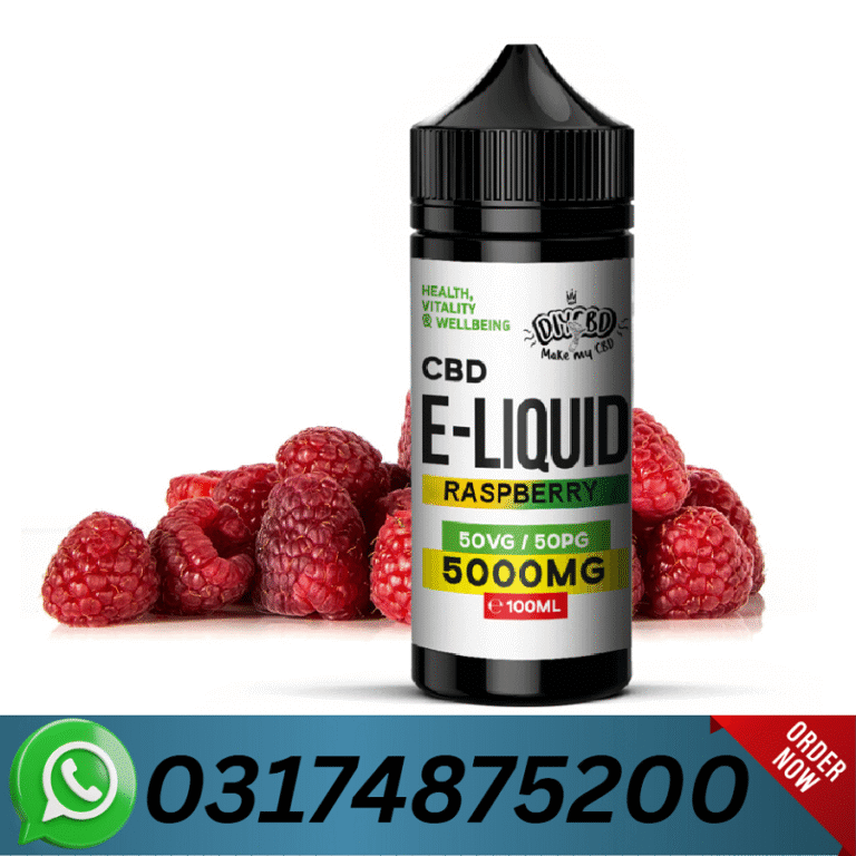 CBD E-Liquid 5000mg Raspberry Price In Pakistan