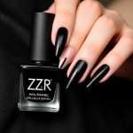 AZR Nail Enamel BLACK