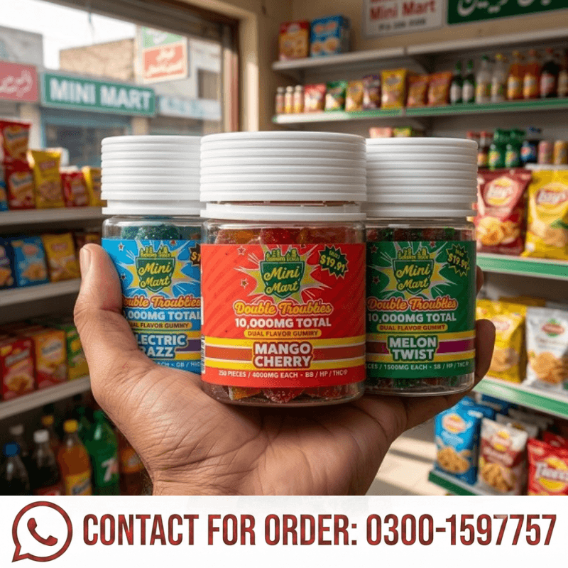 Hidden Hills Double Troublez Gummies 10000mg